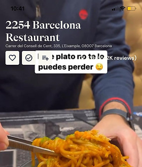 Vídeos de restaurantes